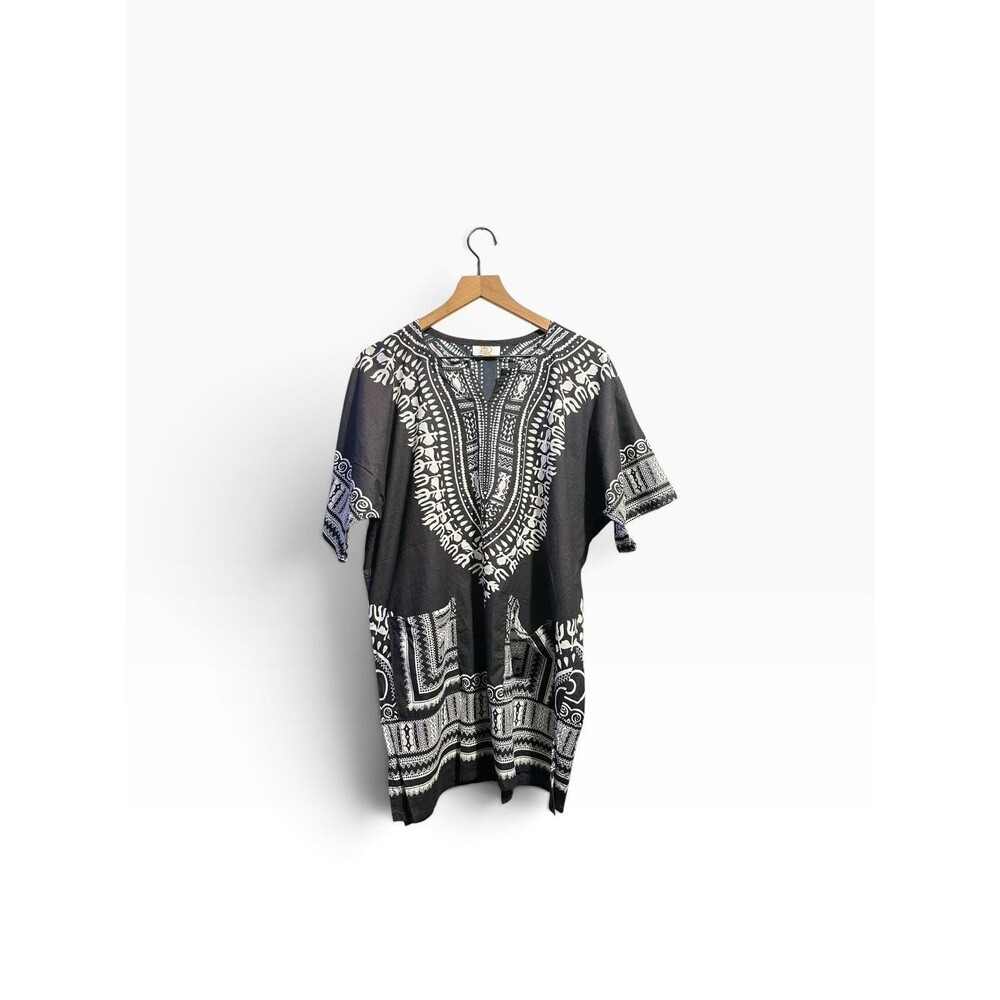 Dashiki Unisex Traditional Afrocentric Shirt Festival Tribal Relaxed Fit Top